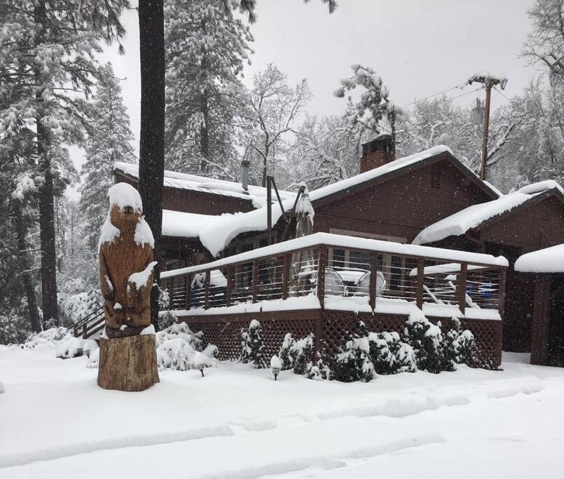 Uncle Grizz'S Cabin...Get Intouch With Nature Bass Lake Annex Exteriör bild
